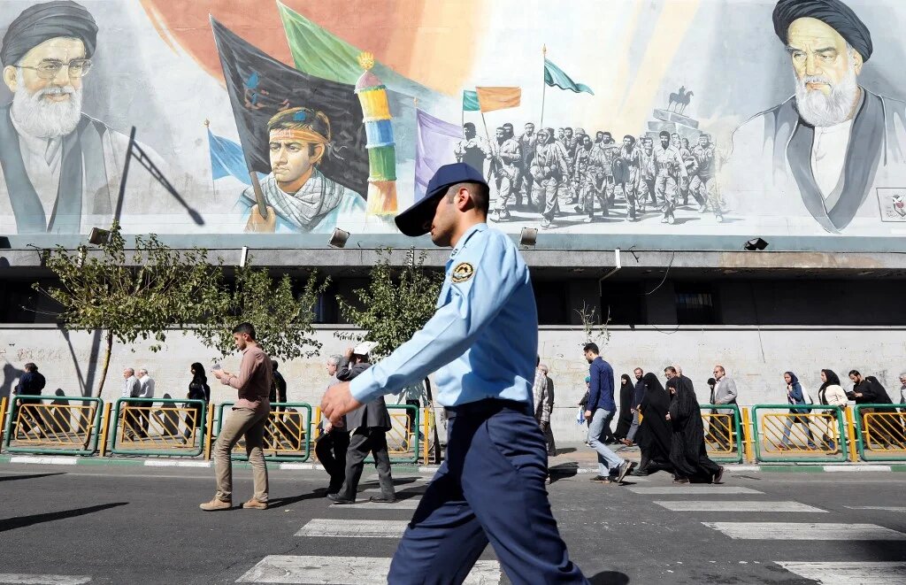 Before retiring in 2016, Reza Asgari, who was executed last week, had worked in the airspace department of Iran's defense ministry (AFP/File photo)
