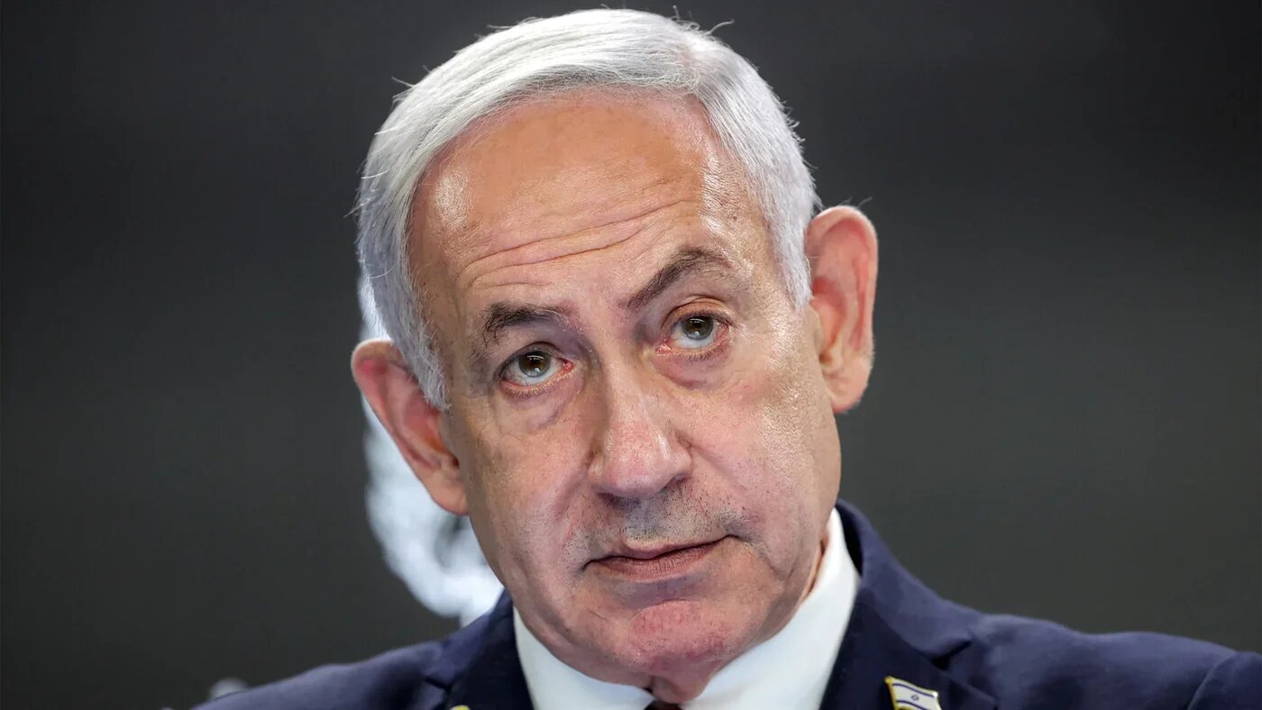 Israel's Prime Minister Benjamin Netanyahu gives a press conference at the prime minister’s office in Jerusalem on 10 August 2025 (Abir Sultan/AFP)