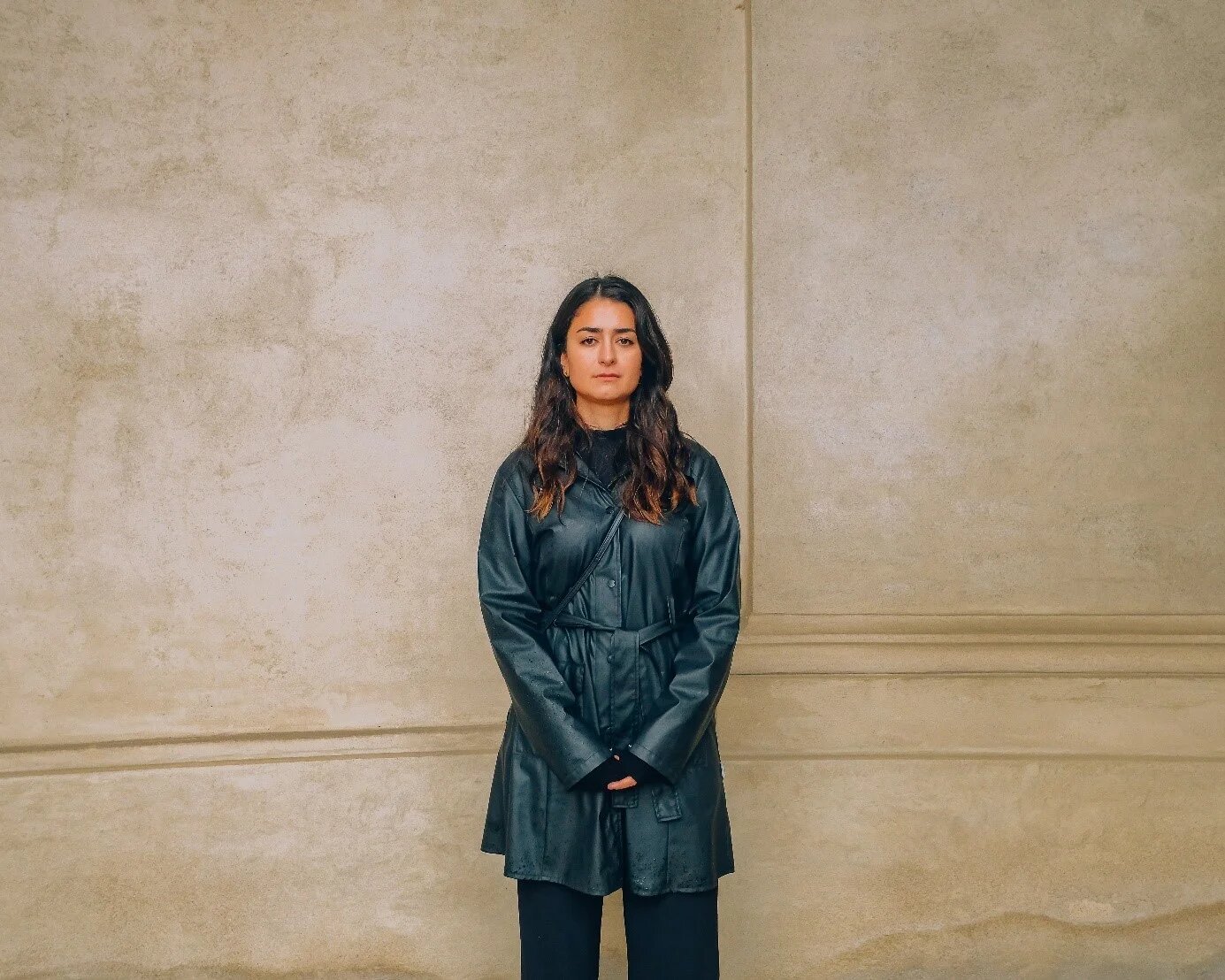 Kaziwa Mohammadi is determined to keep protesting for her cousin Jina, who was killed a few weeks ago in Iran (MEE/Bradley Waller)