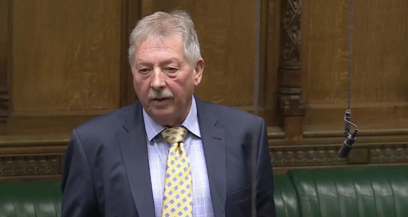 Sammy Wilson MP speaks in parliament on Monday 26 November (UK Parliament)