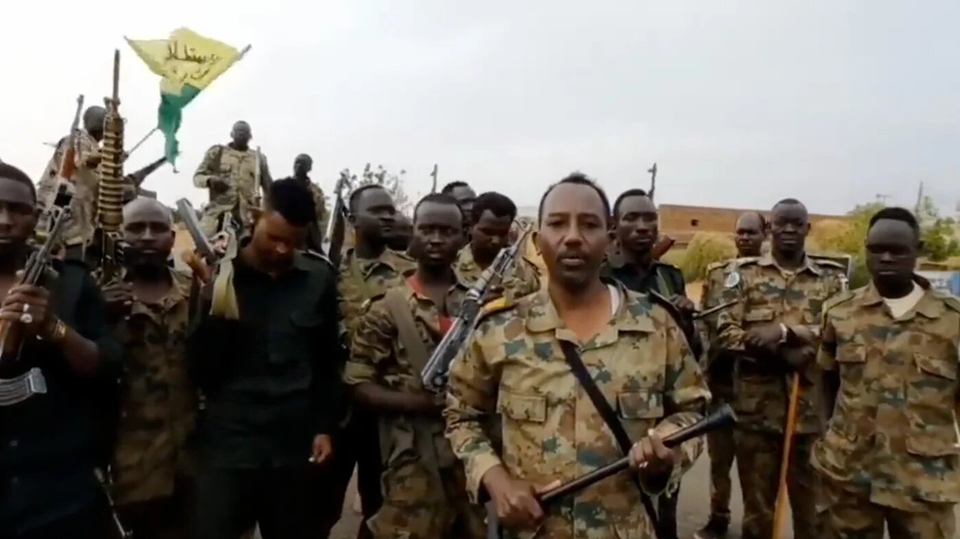 Soldiers of the Sudanese army's 5th Infantry Division, which is based in el-Obeid, North Kordofan (Social media)