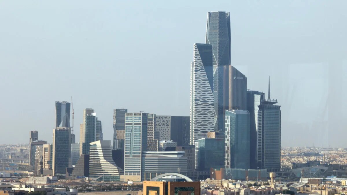 King Abdullah Financial Centre in Riyadh on 1 August 2023 (Fayez Nureldine/AFP)
