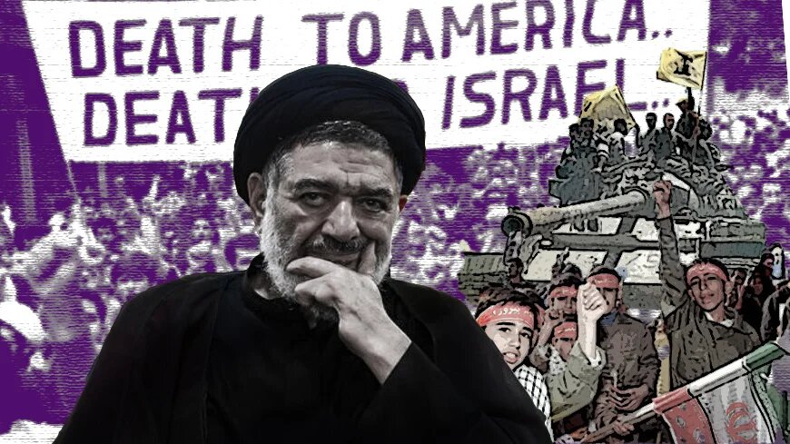 Véritable mentor du guide suprême, Mohtashamipour accompagne l’ayatollah Khomeini tout au long de ses années d’exil, y compris en France (photo montage MEE)