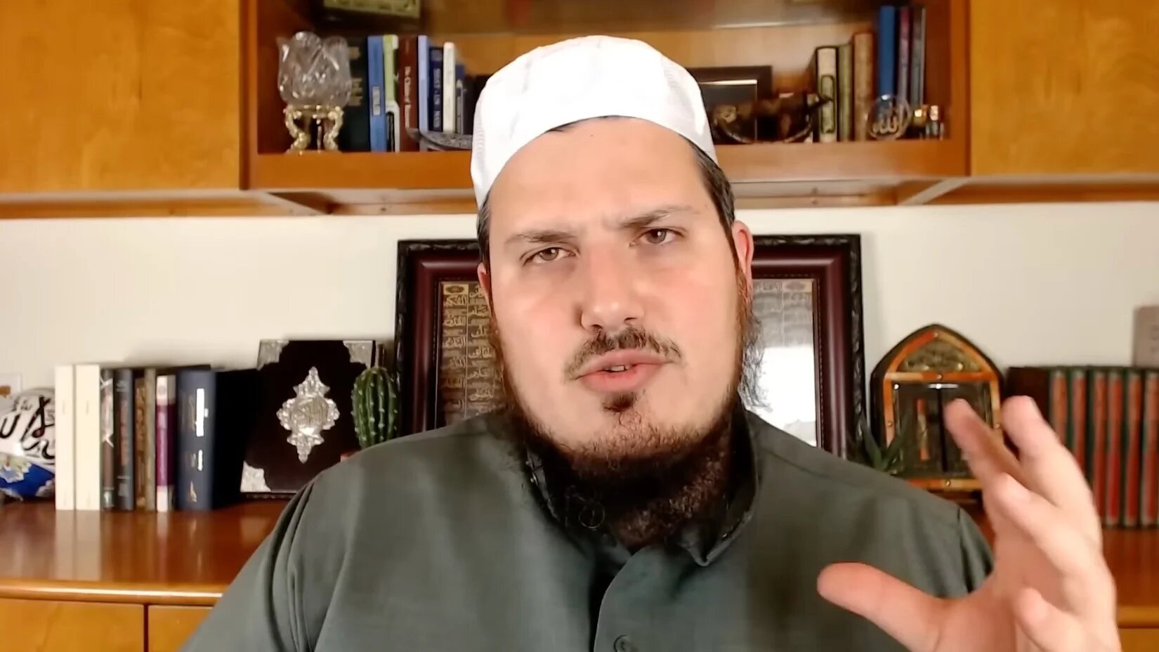 Daniel Haqiqatjou has a YouTube channel titled "The Muslim Skeptic" where he talks about various issues.