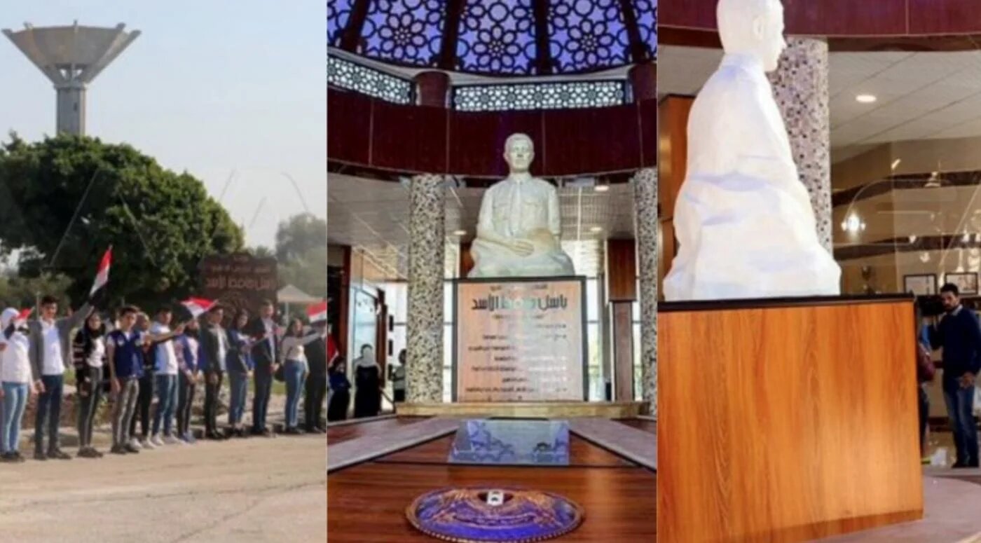 Le nouveau musée aurait coûté des millions de dollars au régime syrien (capture d’écran/Twitter)