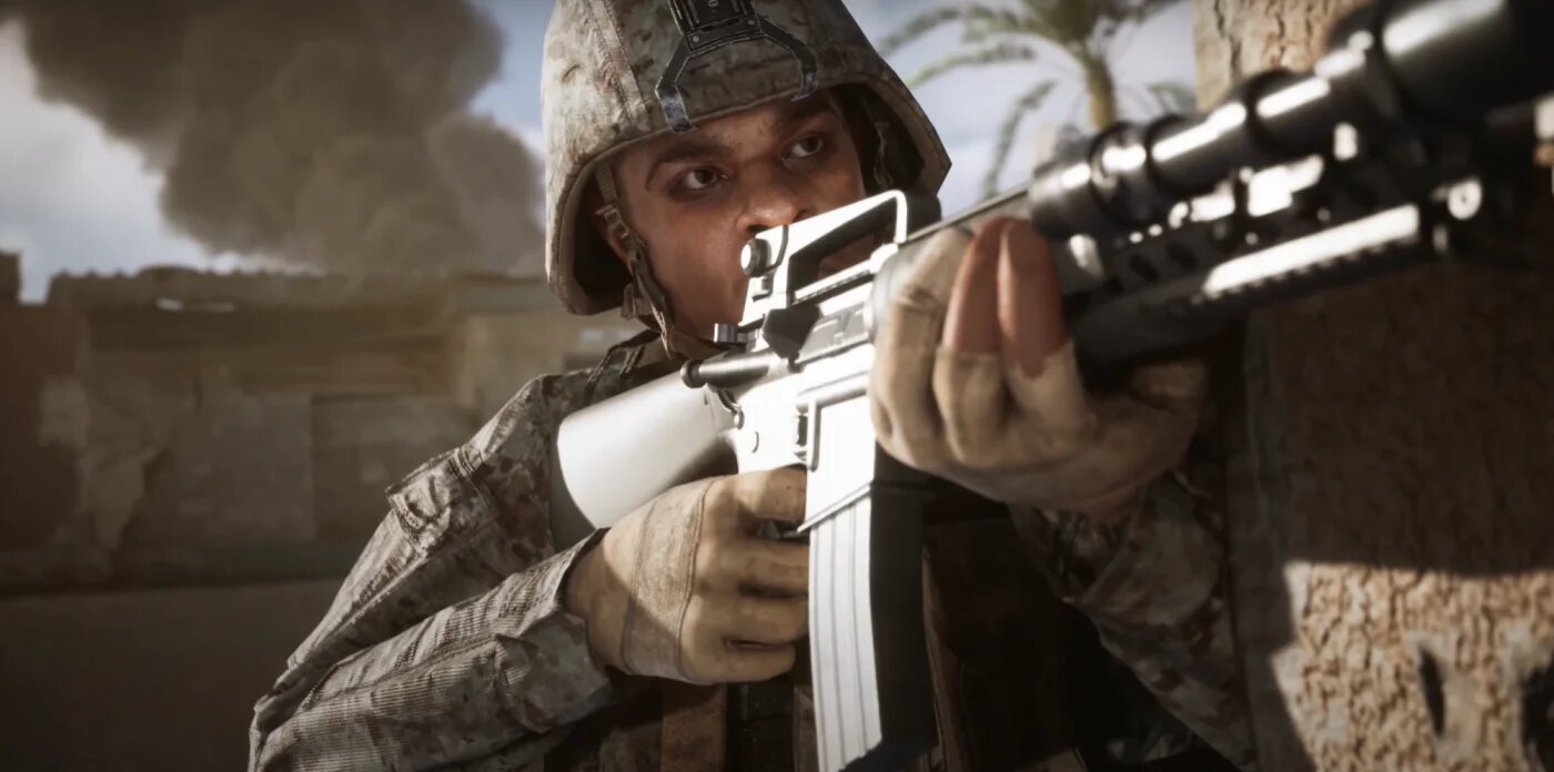 Image tirée de la bande-annonce de Six Days in Fallujah, dont la sortie est prévue cette année (capture d’écran)