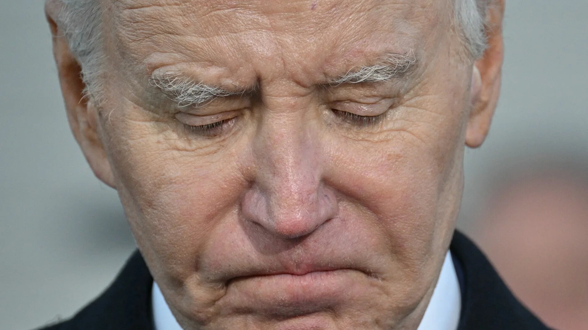 Le président américain Joe Biden s’exprime lors d’une conférence de presse, le 25 octobre 2023 (AFP)