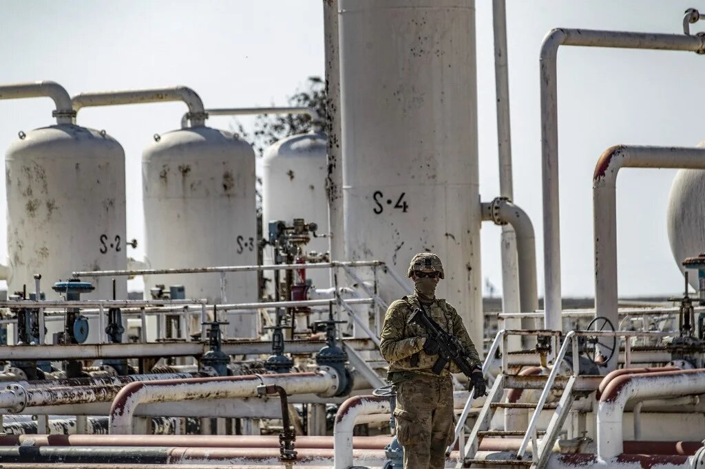 Suwaydiyah oil fields in Syria's northeastern Hasakah province