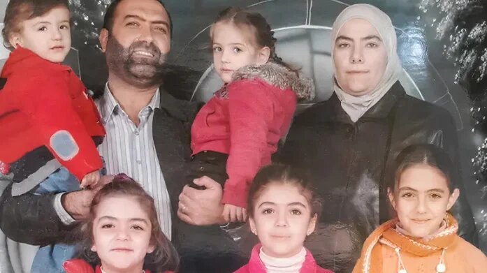 Rania al-Abbasi and her family became a symbol of Syria's thousands of missing persons cases (media outlets/social media)