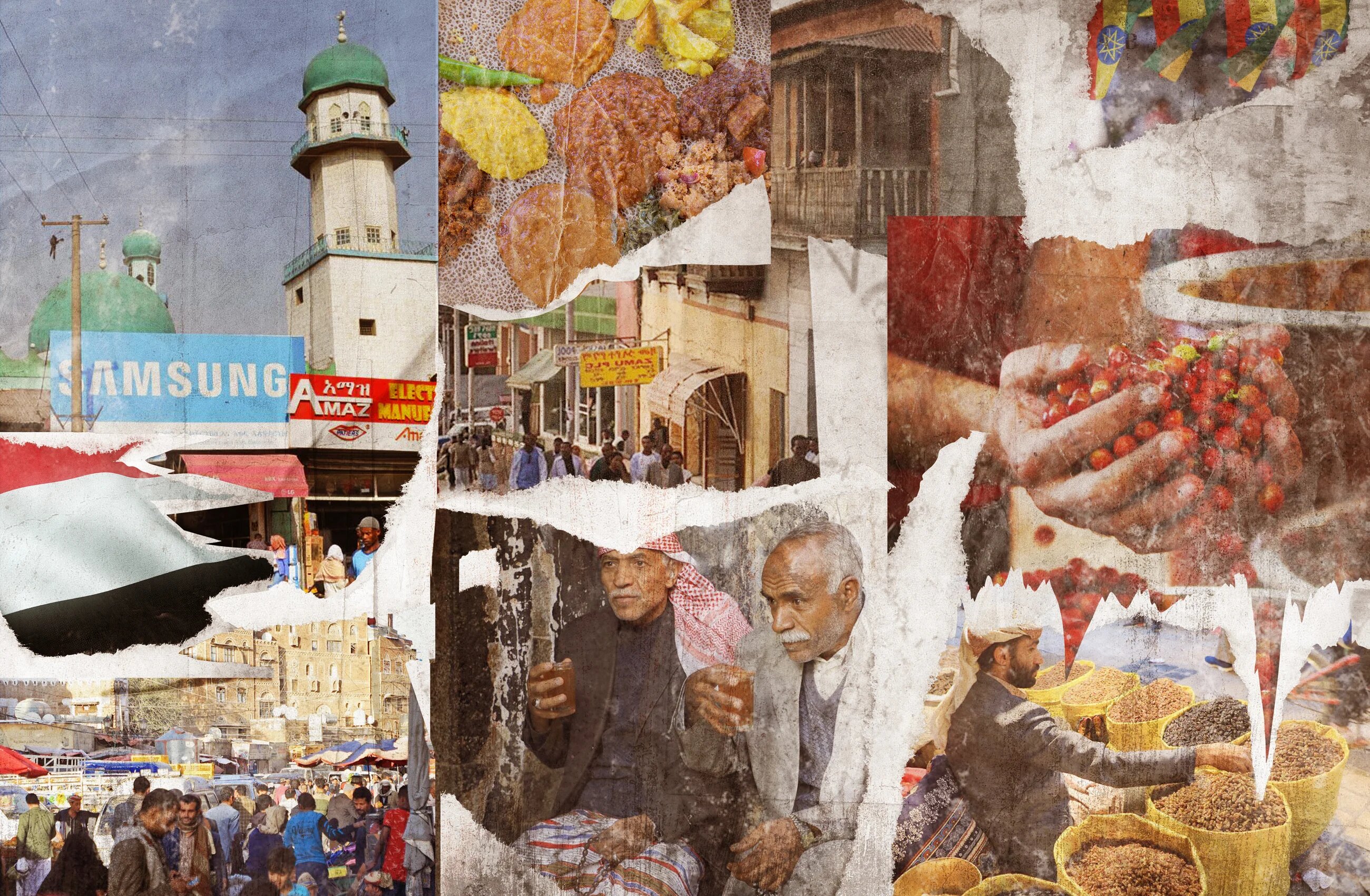 Ethiopia has a long history with the Yemeni community (Illustration/ Mohamad Elasaar) 