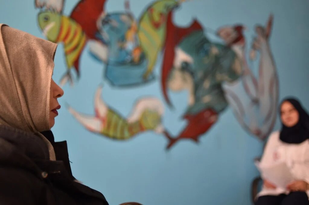 « La majorité d’entre elles n’ont pas les moyens de préparer leur accouchement. Elles ont aussi très peu d’informations sur le déroulé de l’accouchement au sein de l’hôpital » – Fatima Zohra Mokrane (AFP/Ryad Kramdi)