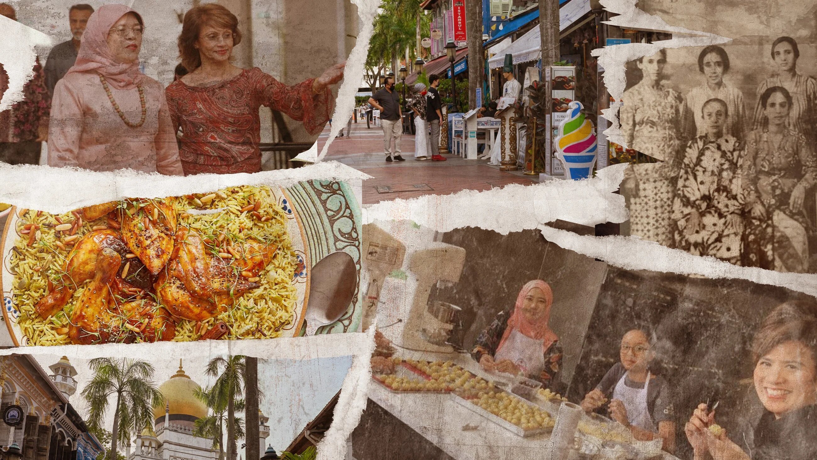 Arabs in Singapore are now working hard to carve out a new legacy and honour those who came before them (MEE/Illustration) 