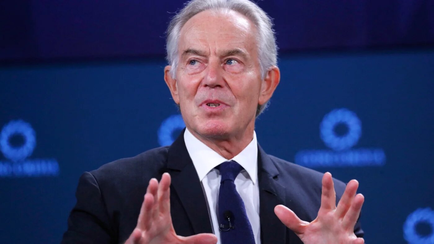 Tony Blair pictured in New York in 2022 (John Lamparski/AFP)