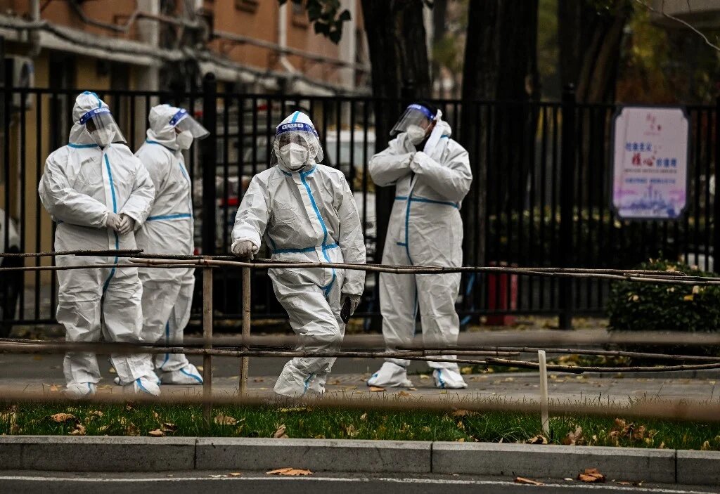 Plus d’un quart de la population chinoise a été placée mardi sous une forme ou une autre de confinement (AFP/Noel Celis)
