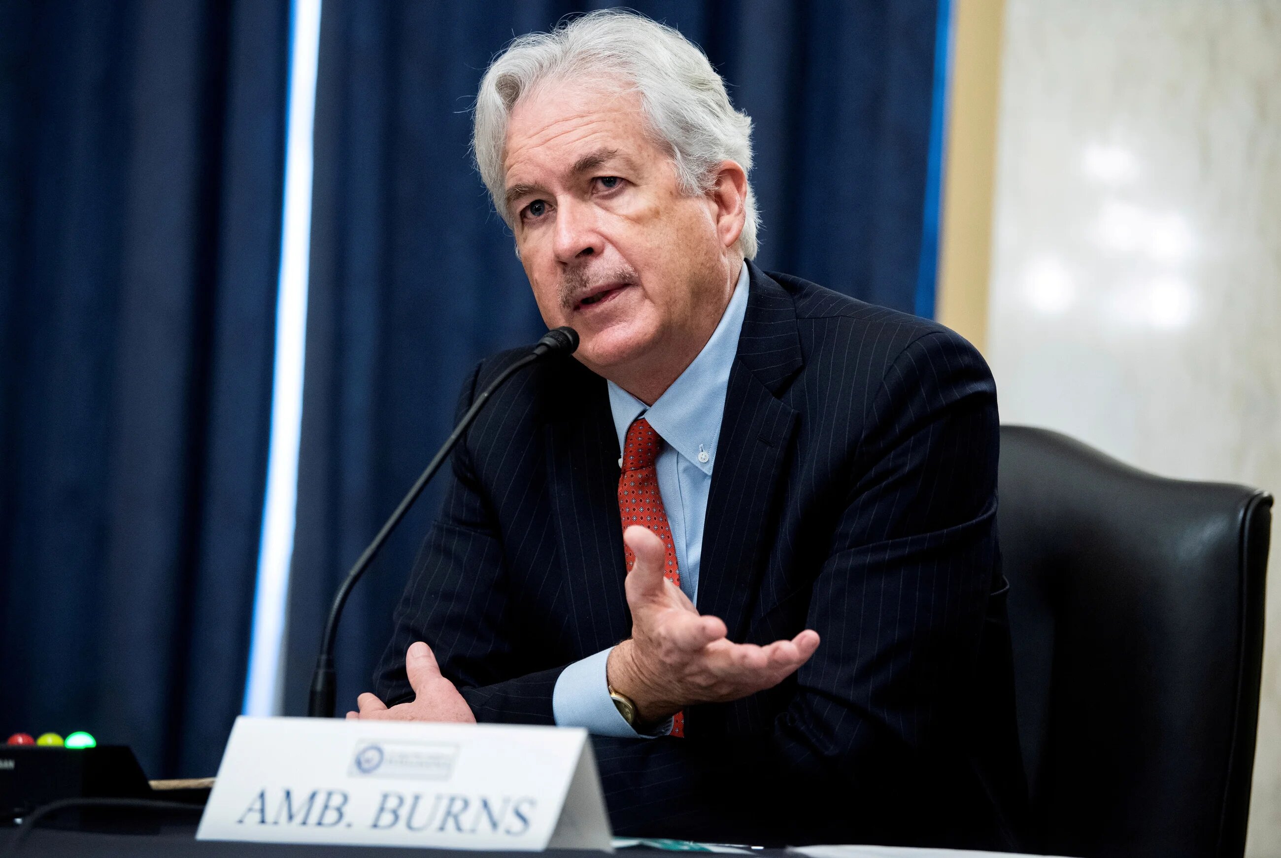 CIA director Bill Burns held talks with Israeli Prime Minister Naftali Bennett on 11 August.