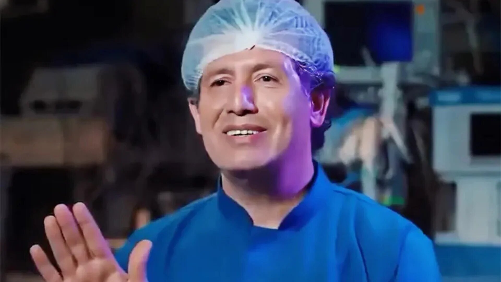 Dr Adnan al-Bursh was the head of the orthopaedic medicine at al-Shifa hospital in Gaza City (Social media)