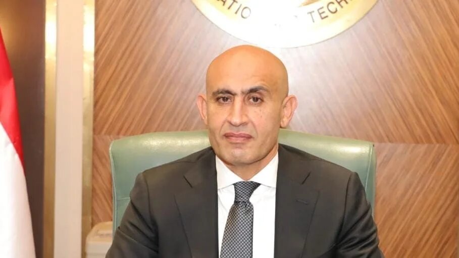 Mohamed Abdel Latif was sworn in on Wednesday 3 July as Egypt's education minister (Facebook/Egypt.MOE)