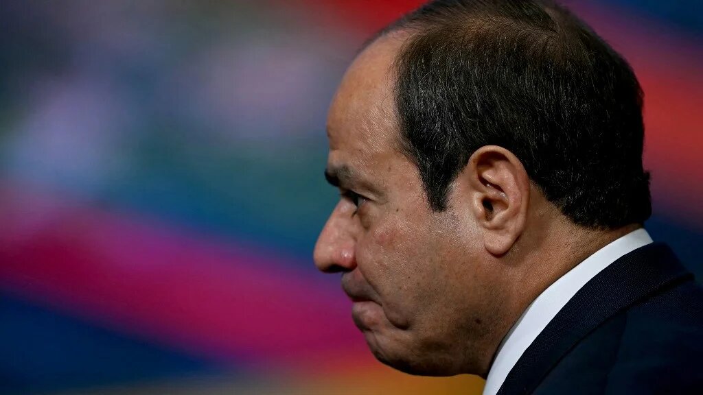 Egyptian President Abdel Fattah al-Sisi attends a G20 session in Rio de Janeiro, Brazil, on 19 November 2024 (Mauro Pimentel/AFP)