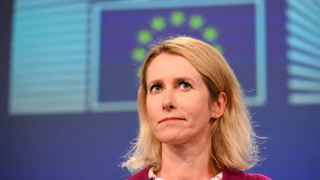 EU foreign policy chief Kaja Kallas speaks in Brussels on 3 September 2025 (Nicolas Tucat/AFP)