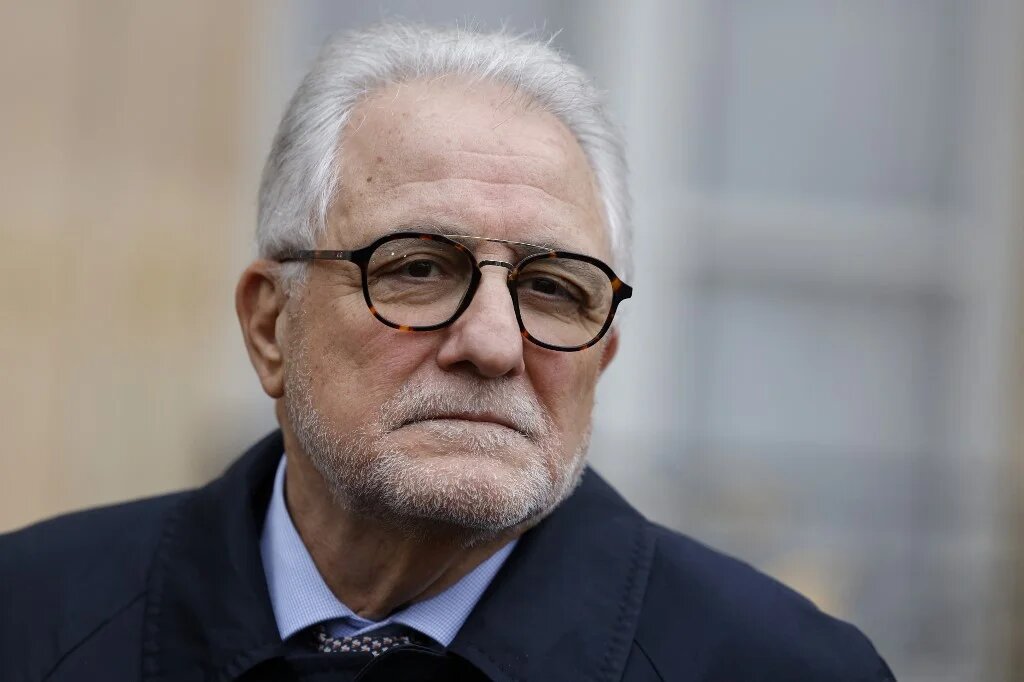 Lors du traditionnel thé à la fraternité organisé à l’occasion de l’Aïd el-Fitr, le recteur a longuement parlé de la guerre à Gaza en parlant d’« homicide volontaire » et évoqué la situation des musulmans de France à ses yeux « stigmatisés » (Ludovic Marin/AFP)