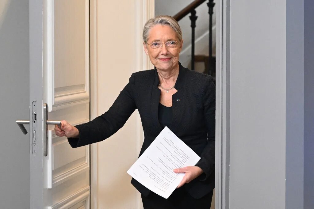 La Première ministre Elisabeth Borne a reconnu qu’elle n’avait pas une majorité suffisante au Parlement pour faire voter la loi immigration (AFP/ Bertrand Guay) 