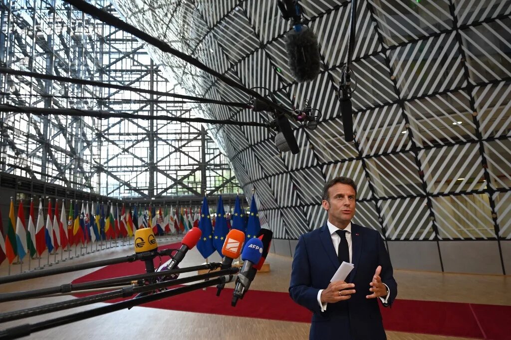 L’indépendance des médias français, publics ou privés, serait menacée par l’interventionnisme de l’Élysée (AFP/Emmanuel Dunand)