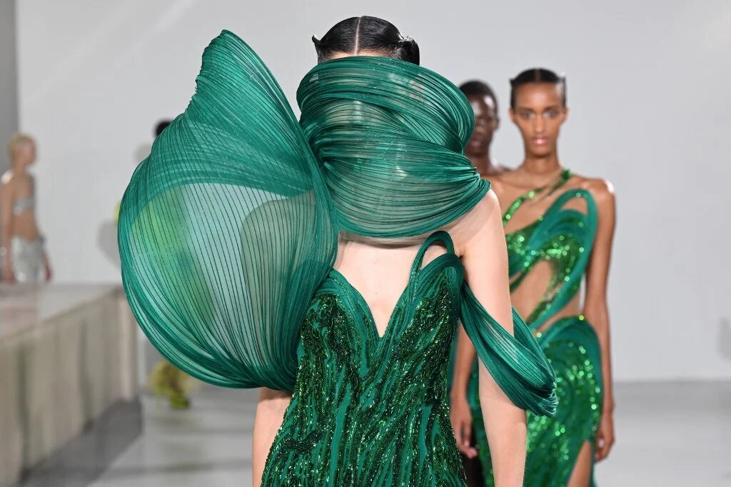 Le milieu de la mode occidentale fait obligation aux mannequins maghrébins et moyen-orientaux de gommer leurs traits pour espérer faire carrière (AFP/Bertrand Guay) 