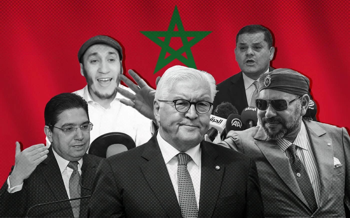 Le président allemand Frank-Walter Steinmeier a invité le 5 janvier Mohammed VI à effectuer une visite d’État en Allemagne afin de « sceller un nouveau partenariat entre les deux pays » (MEE/Mohamad Elaasar)