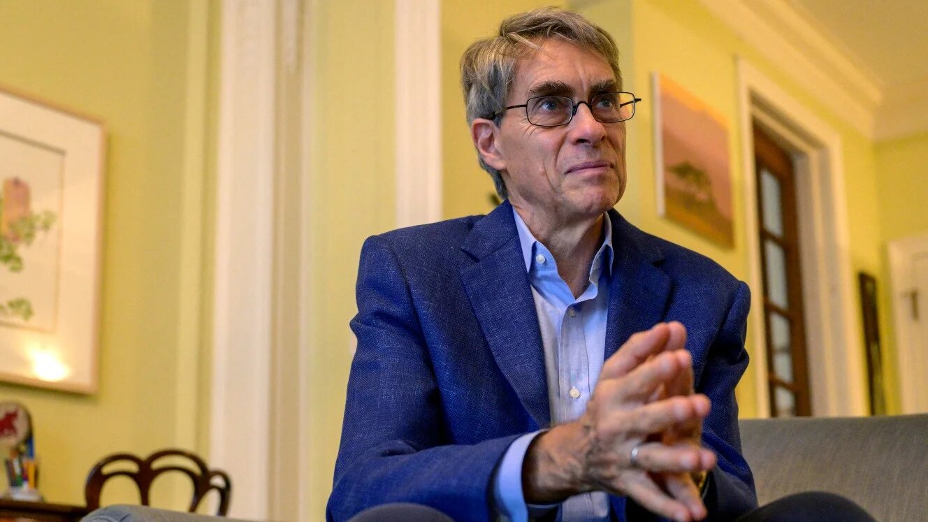 Human Rights Watch former executive director Kenneth Roth speaks during an interview with AFP in New York City on 24 August 2022.