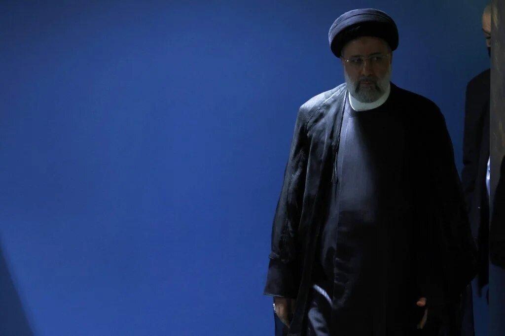 Le président iranien Ebrahim Raïssi lors de la 77e session de l’Assemblée générale des Nations unies, le 21 septembre 2022, à New York (AFP/Anna Moneymaker)