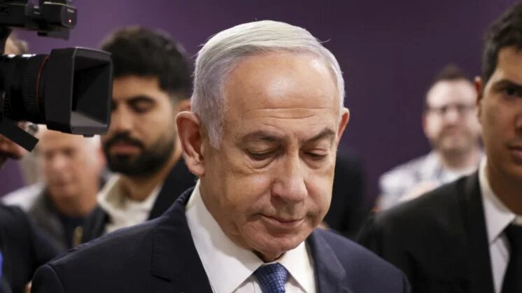 Israeli Prime Minister Benjamin Netanyahu is pictured in Tel Aviv on 16 December 2024 (Stoyan Nenov/AFP)