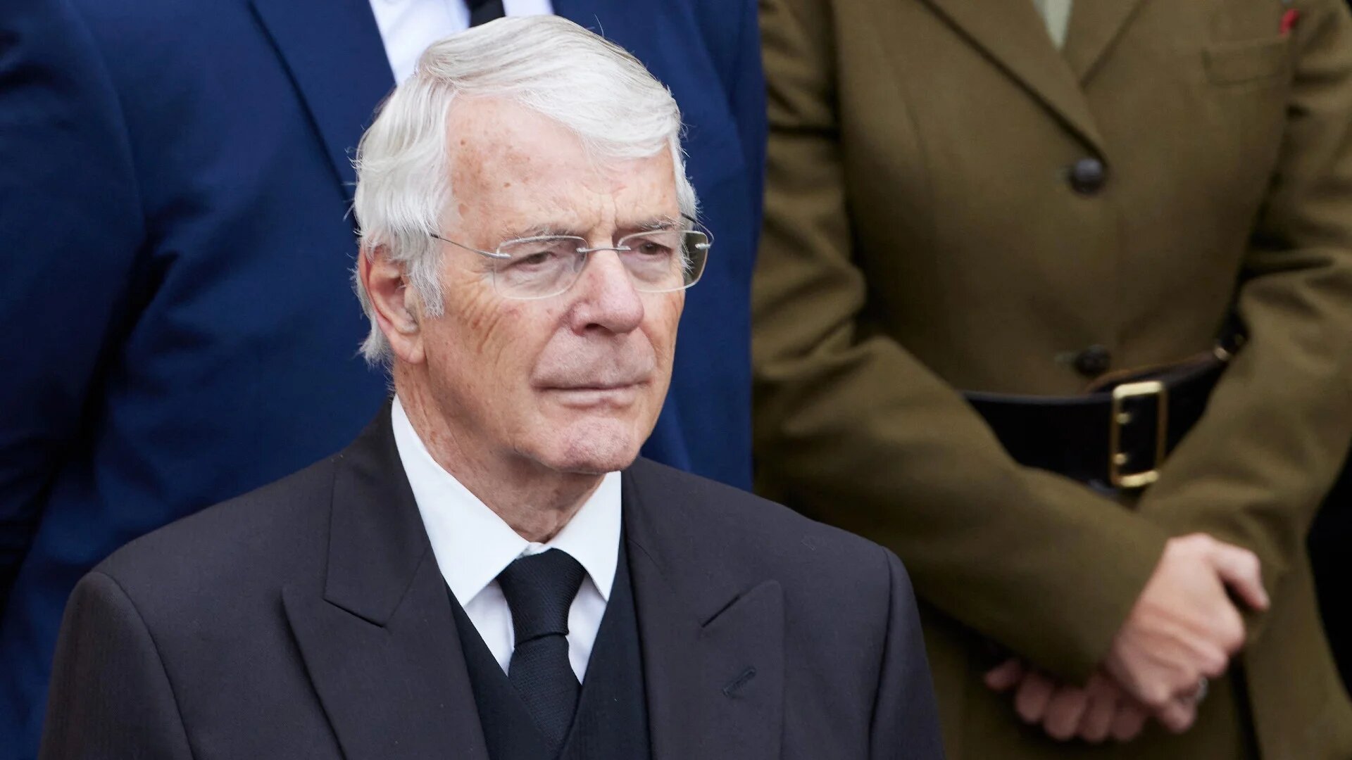 Britain's former Prime Minister John Major attends the second Proclamation of King Charles III, at the Royal Exchange, in the City of London, on 10 September 2022 (AFP/David Levene)