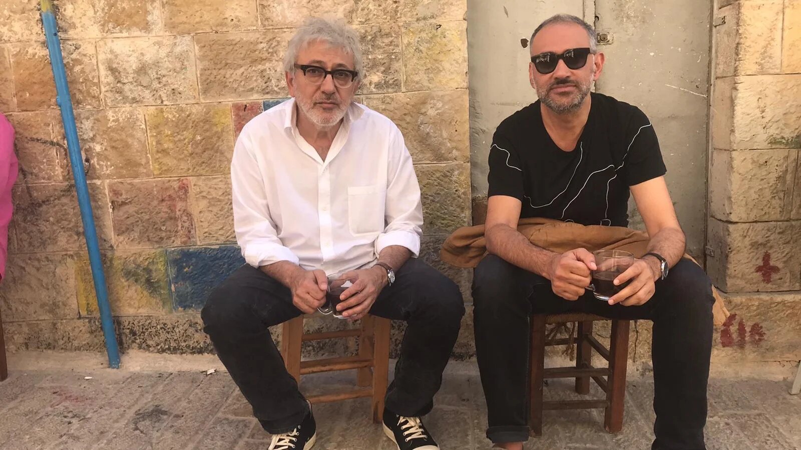 Elia Suleiman and Kamal Aljafari