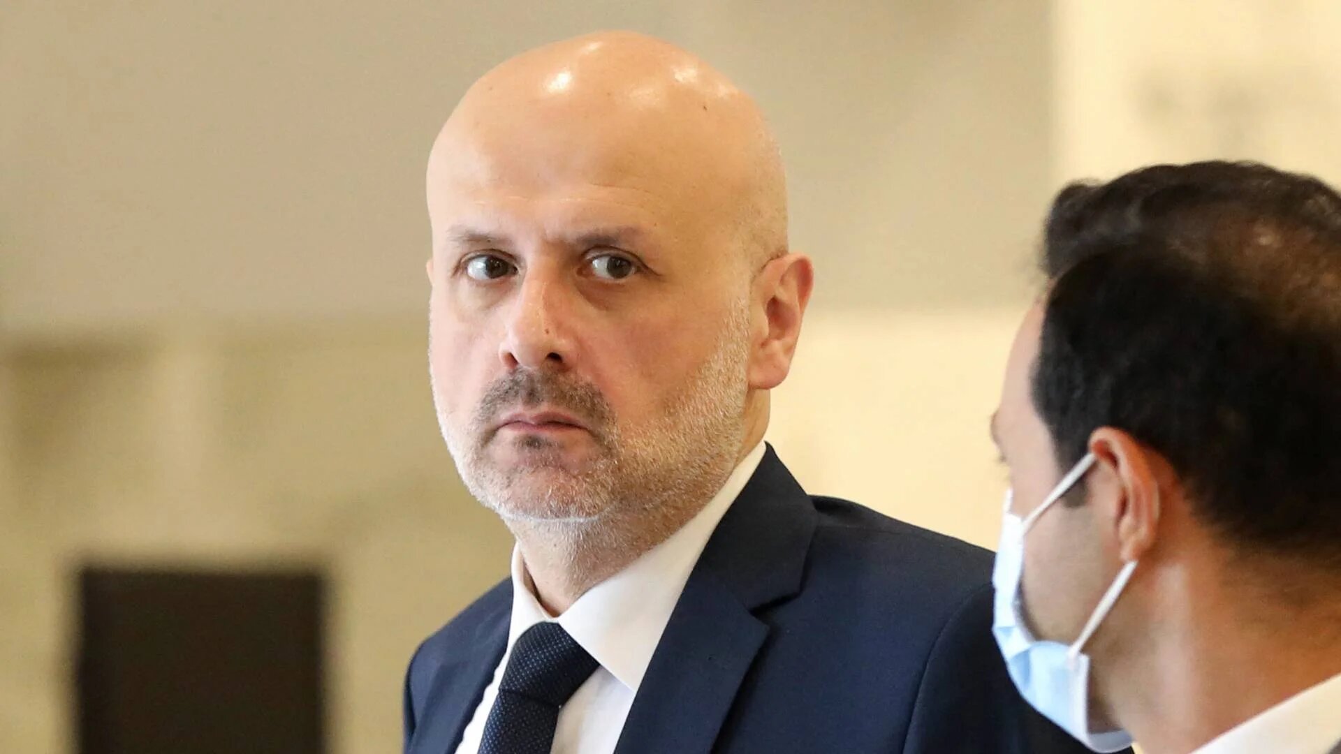 Lebanon's Interior Minister Bassam Mawlawi 