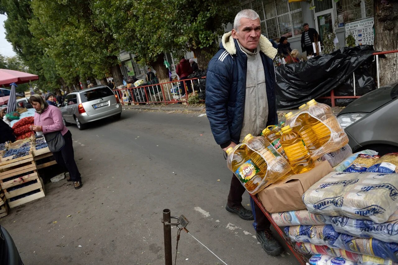 La Moldavie, qui compte 2,6 millions d’habitants, a déposé sa demande d’adhésion à l’UE le 3 mars 2022 (AFP)
