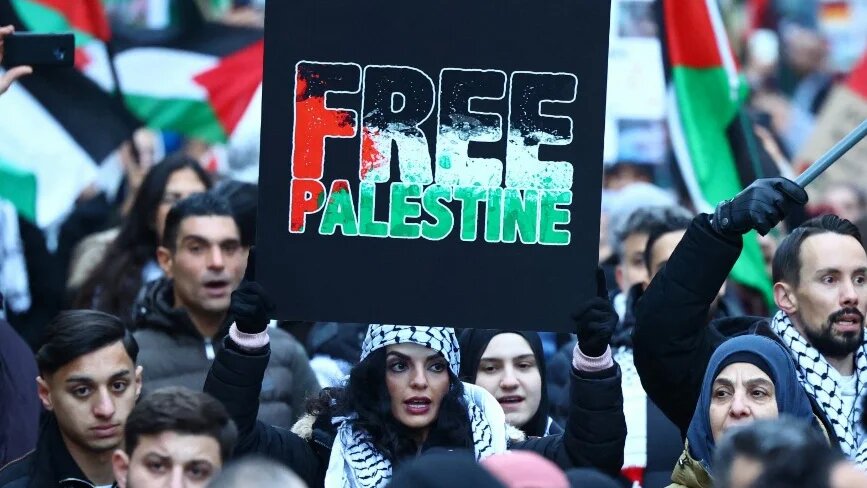 The suspended student officers said they released their statement after spending weeks trying to persuade senior management to back them (AFP) 