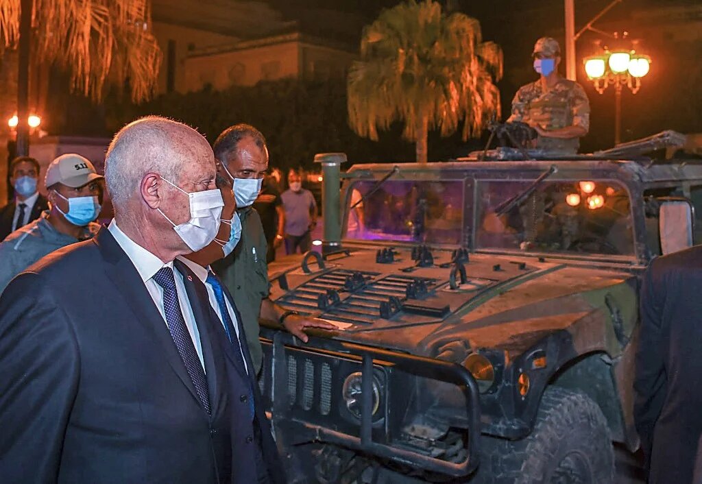 Tunisian President Kais Saied 