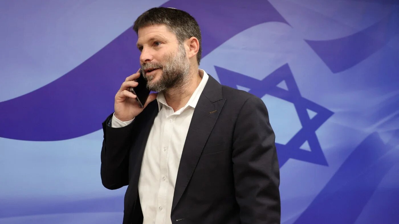 Far-right Israeli lawmaker Bezalel Smotrich, pictured here in March 2023, has said there are no such people as Palestinians (AFP)