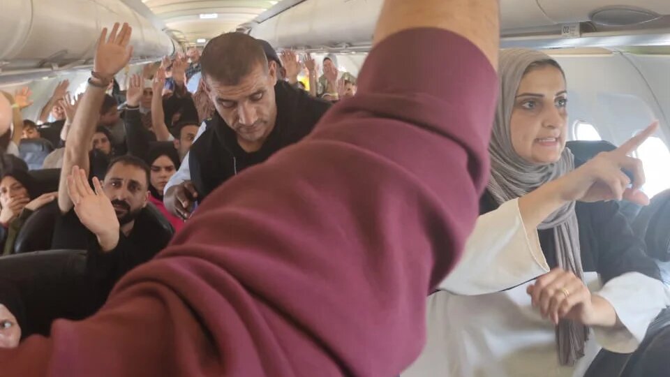 Palestinians from Gaza landed at South Africa's OR Tambo International Airport on 13 November 2025, without proper travel documents (Gift of the Givers)