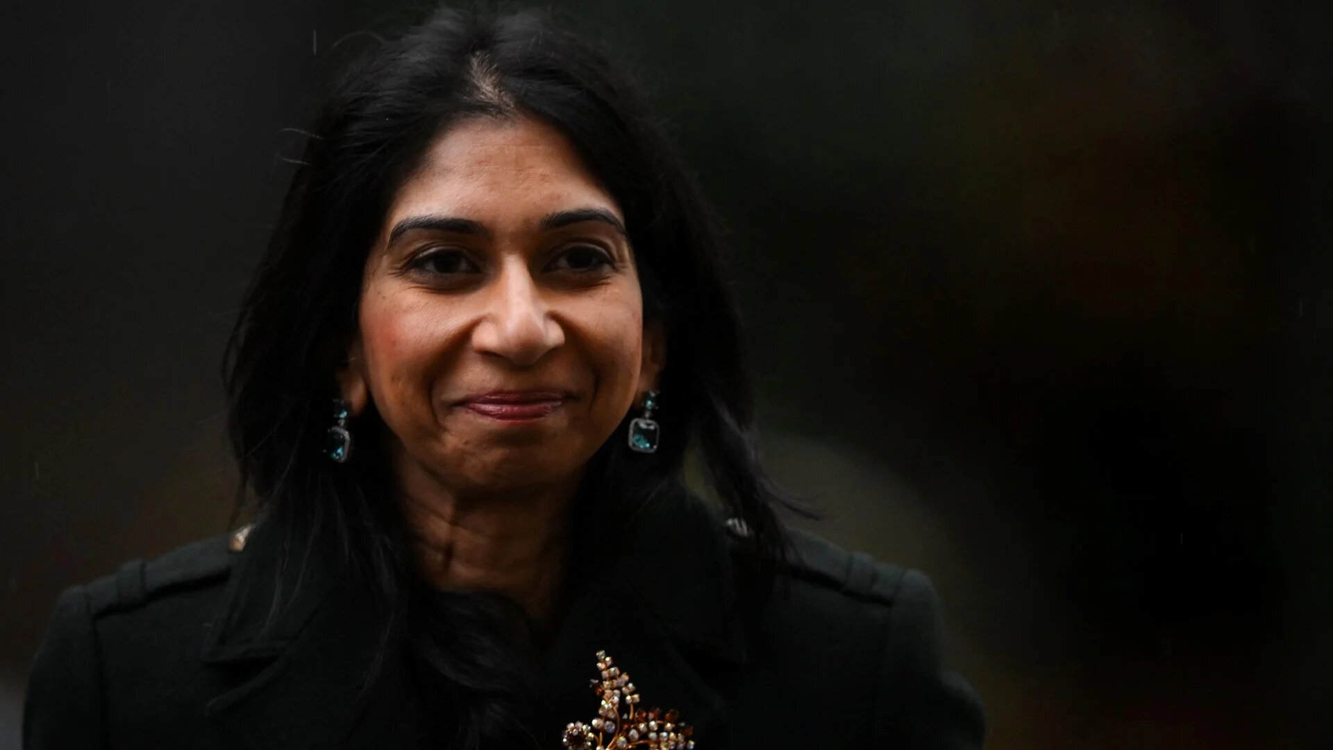 UK Home Secretary Suella Braverman arrives for the weekly Cabinet meeting at 10 Downing Street, in London, on 10 January 2023 (AFP)