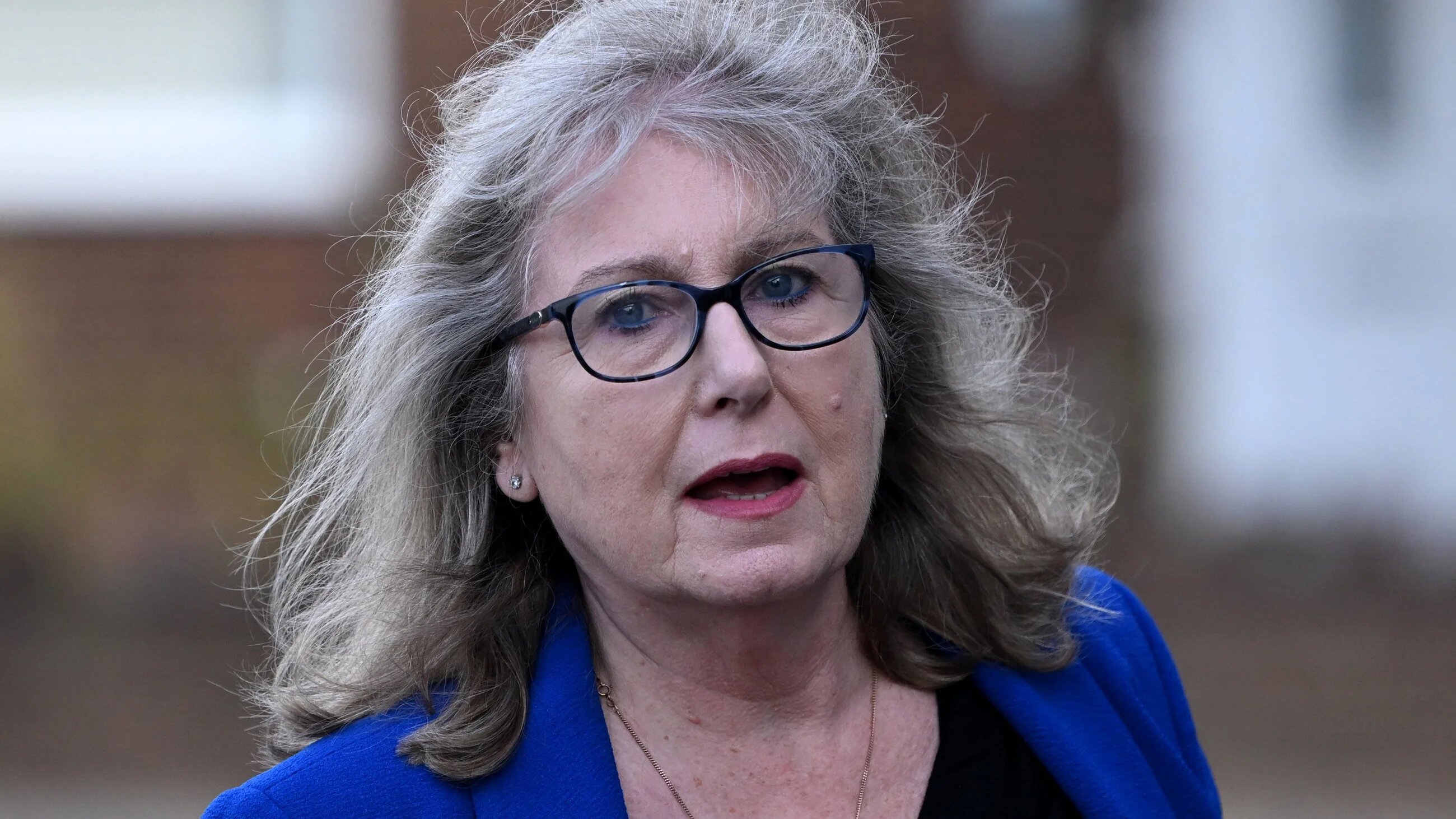 Hall is running a tight race against Khan, who has served as mayor since 2016 (AFP)