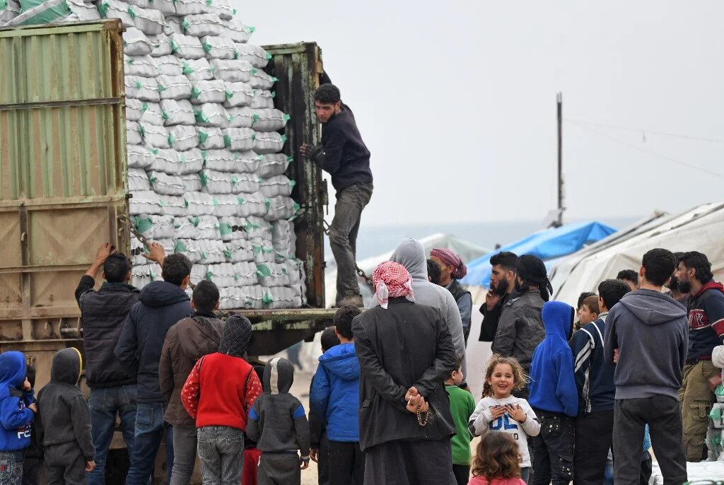 An estimated 9.3 million people live with food insecurity in Syria.