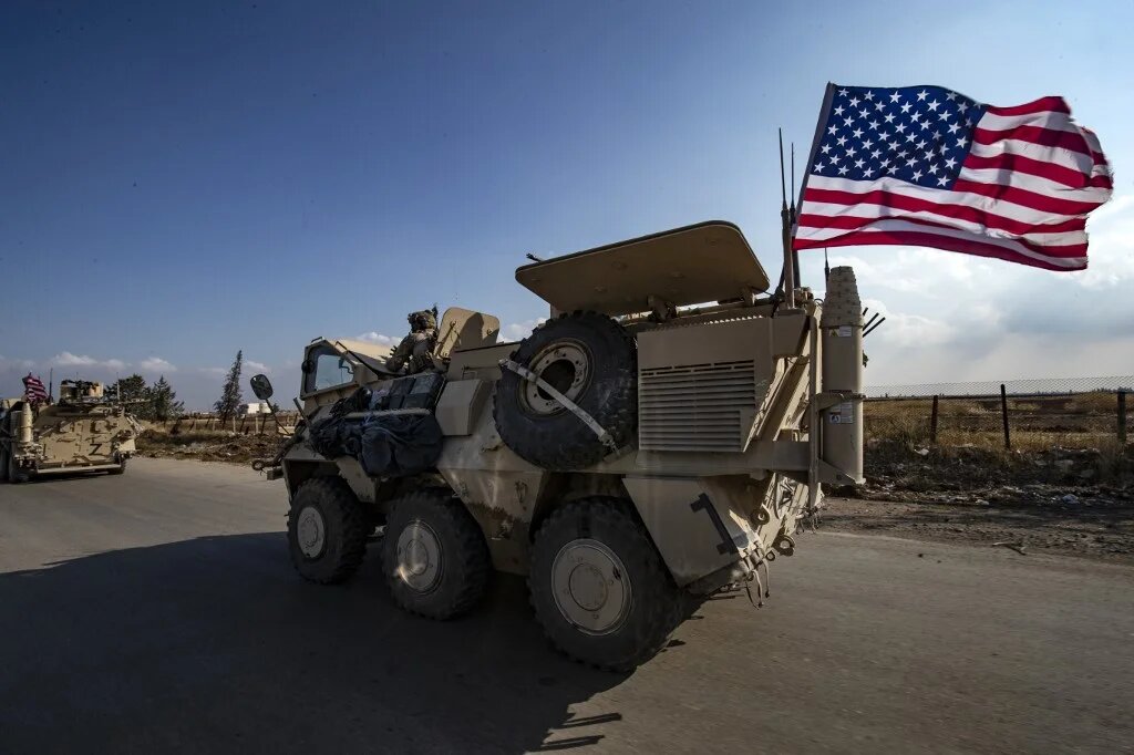 A US Central Command statement said a Russian vehicle crashed into an American vehicle, leaving four US troops injured.