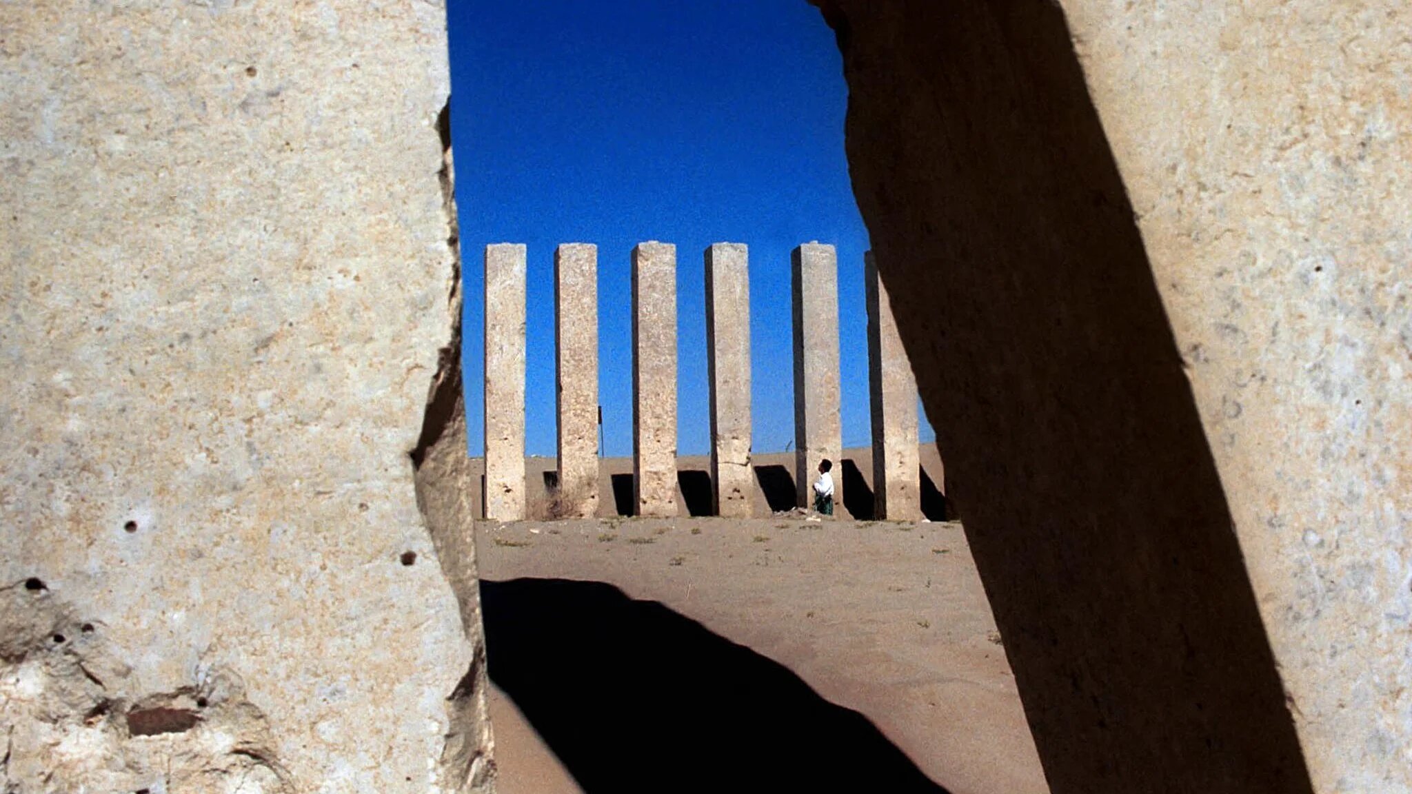 The throne of Bilqis, in Yemen's ancient city of Marib, is a Sabaen temple excavated in 1988 (AFP)