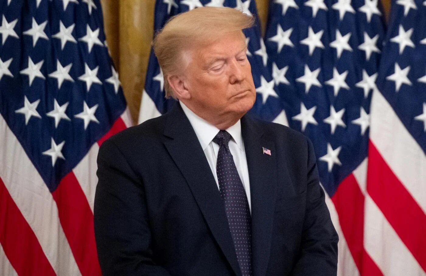 Le président américain Donald Trump s’exprime à Washington, le 17 juin (AFP)