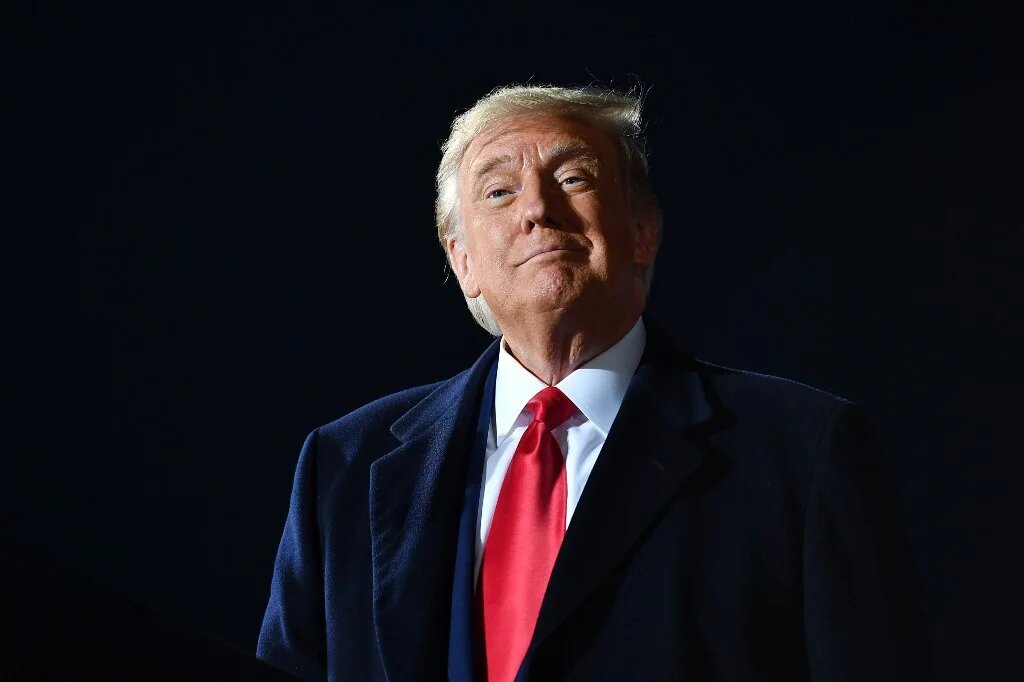 Trump delivered a short speech at the annual UN General Assembly.