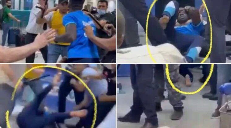 Des témoins évoquent des « scènes très violentes à caractère raciste » (capture d’écran)