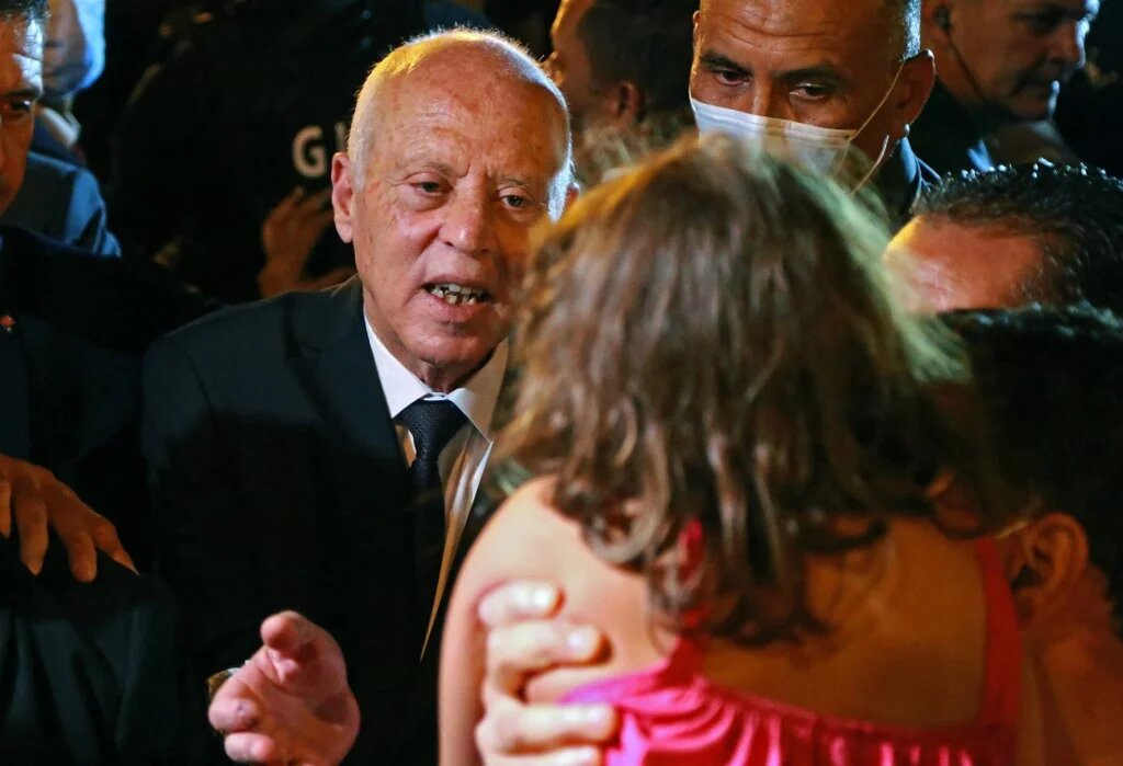  Kais Saied a déclaré à son ministre des Affaires étrangères que « la souveraineté de la Tunisie et son indépendance sont au-dessus de tout » (AFP/Anis Mili)