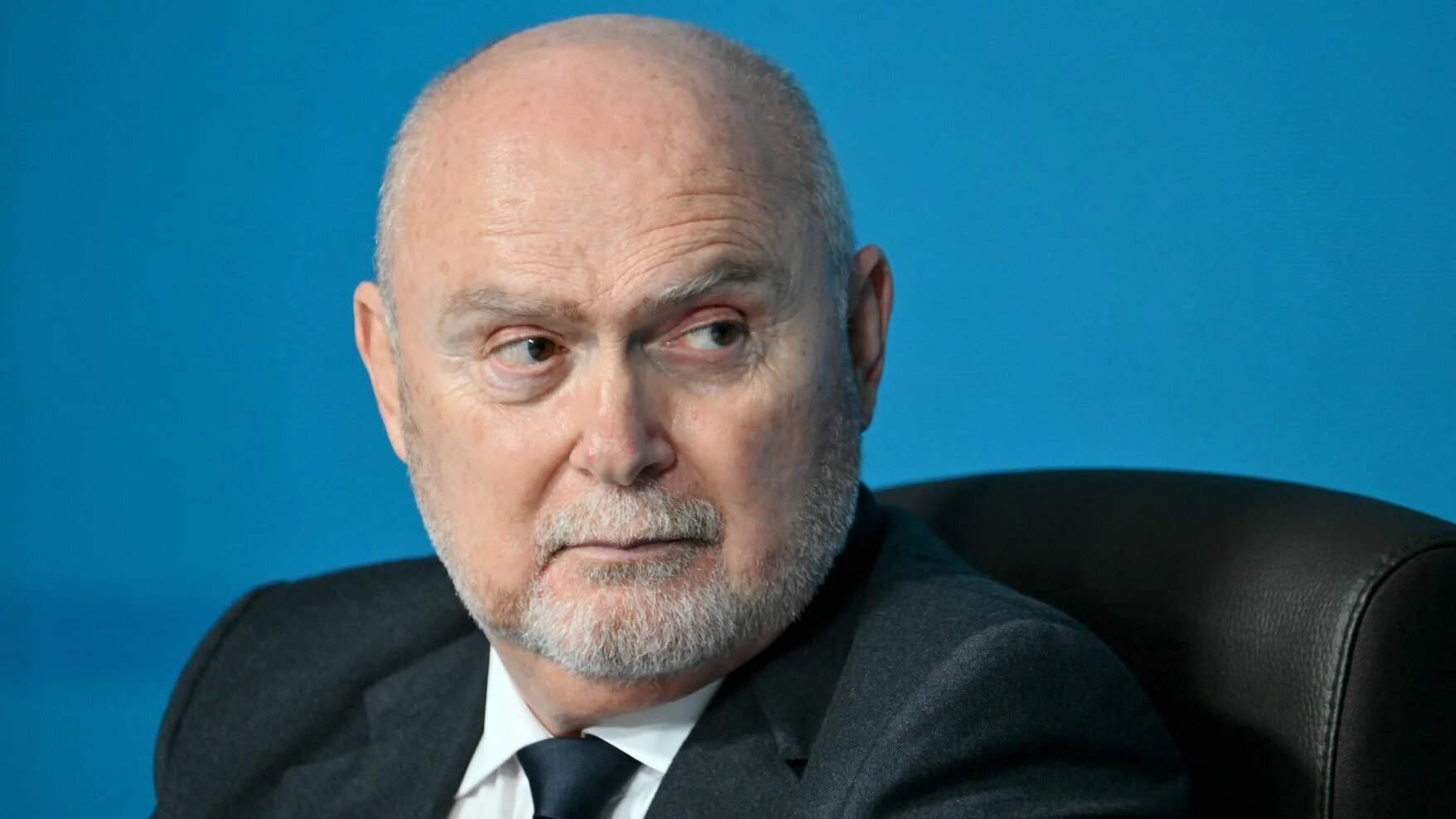 OSCE newly appointed secretary general Feridun Sinirlioglu attends the closing press conference of the 31st Organisation for Security and Cooperation in Europe (OSCE) ministerial summit in Ta'Qali, Malta, on 6 December 2024 (Alberto PIZZOLI/AFP)