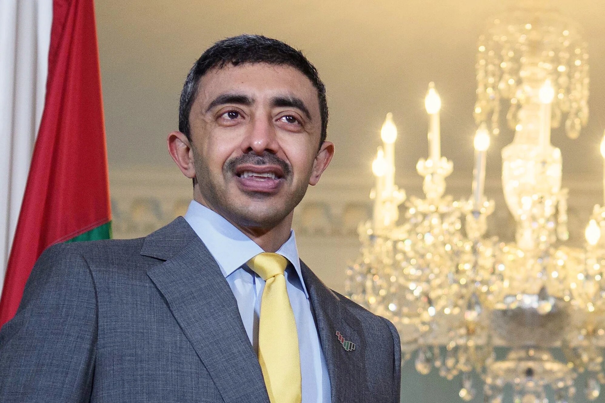 The UAE's foreign minister again claimed the deal to normalise relations with Israel was done to halt annexation.